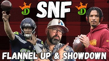 NFL DFS DraftKings Showdown Picks Strategy For Seahawks-Commanders Sunday Night Football Lineups