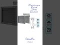 NGP L-VRSG-2-TB Hurricane Rated Vandal-Resistant Security Door Louver Kit