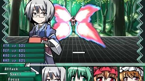 Labyrinth of Touhou Draft Run - vs Master Light Wings Close Range Support Cruel Battle Mecha E.V.D.