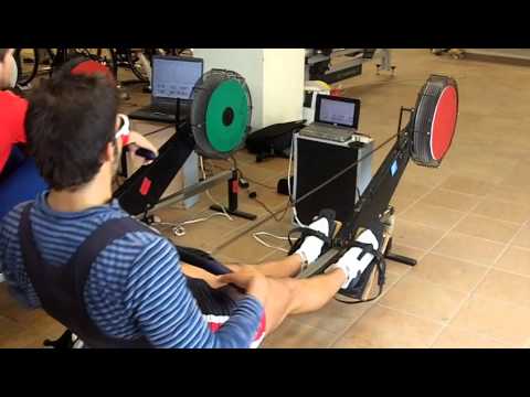 Training on the ROWPERFECT - YouTube