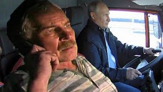 Путин открыл Крымский мост + сериал Дальнобойщики Путин открыл Крымский мост + сериал Дальнобойщики