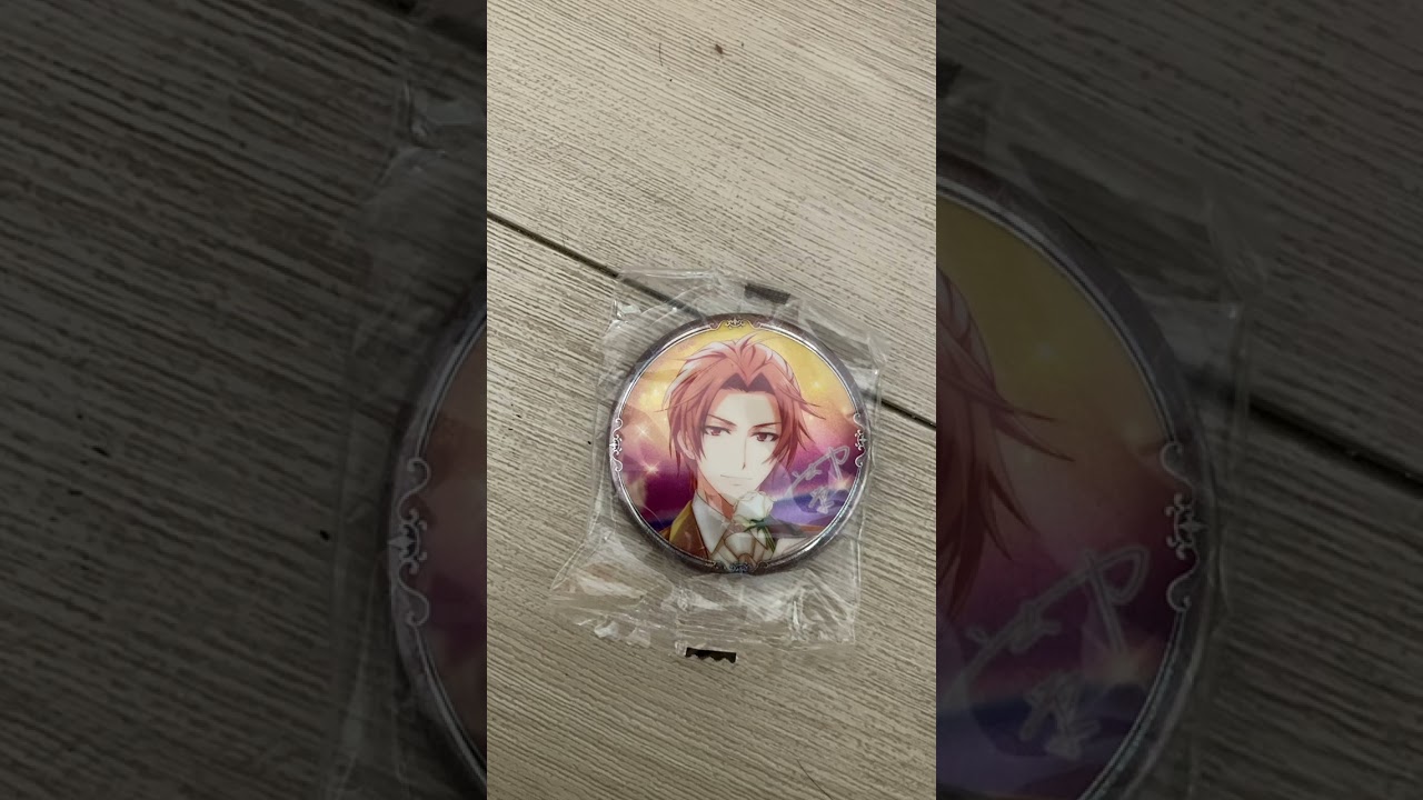 アイドリッシュ7グッズ紹介 パート92 カプセル缶バッジ 御堂虎於 - YouTube