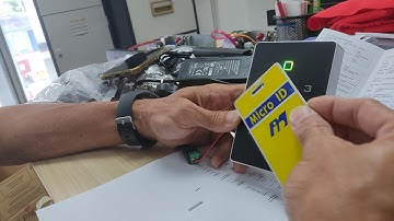 Tutorial Access Control - K12 add card chinese