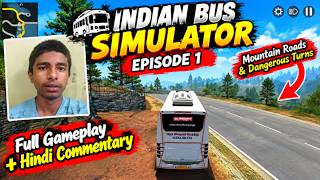 Indian Bus Simulator 3D 🚌 | Mountain Roads & Dangerous Turns | Full Gameplay | Hindi Commentary screenshot 5