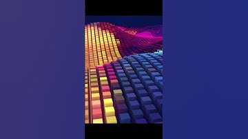 Landscape in After Effects (Stardust plugin) #babyshark #animation #cartoon #waves #graphicdesign