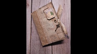 Handmade Grungy Style Writer's Junk Journal SOLD