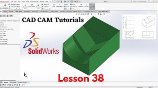 SolidWorks Education Lesson 38 |  SolidWorks Tutorials | CAD CAM Tutorials |