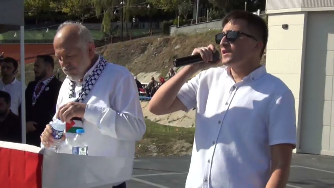 Gerze Filistin e destek yürüyüşü