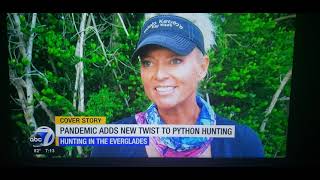 Celebrity ABC News Python Hunting During Covid Profile