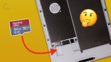 How to Upgrade Supernote Nomad Storage (Micro SD Card installation)