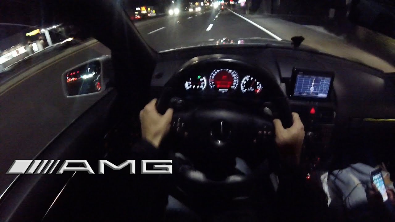 You Drive A C63 Amg At Night Pov Drive