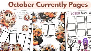 картинка: 🍂✨ Страницы текущего октября | Настройка и пролистывание планировщика ✨🍂