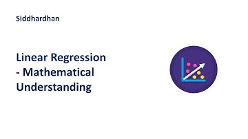 7.1.2. Linear Regression - Mathematical Understanding