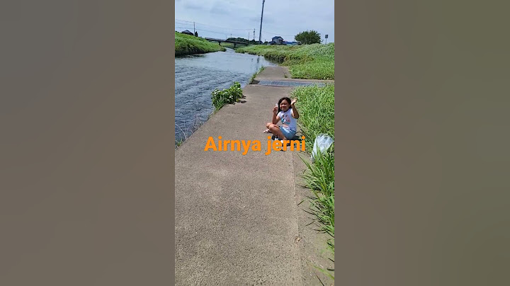 sungai jepang airnya jernih bebas sampah