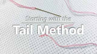 Beginner Cross Stitch: Starting with a Tail and Finishing Cross Stitches | Fat Quarter Shop