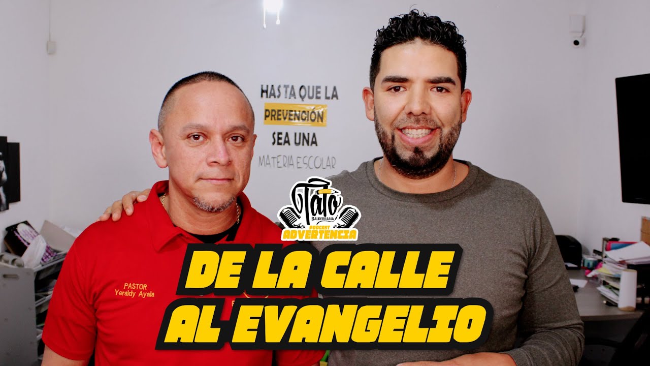 DE UNA VIDA DE CALLE A DIFUNDIR CON PODER EL EVANGELIO *TATO BALDERRAMA*