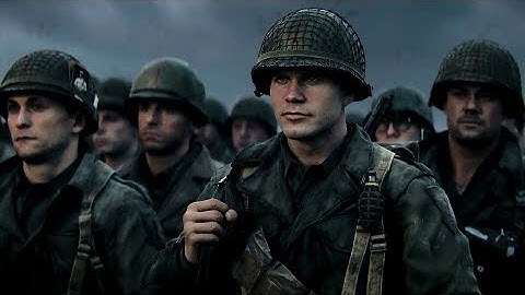 CALL OF DUTY: WW2 Intro Cutscenes