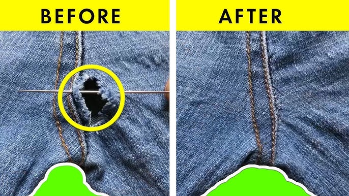 Mend Holes in Jeans 3 Different Ways — PACountryCrafts