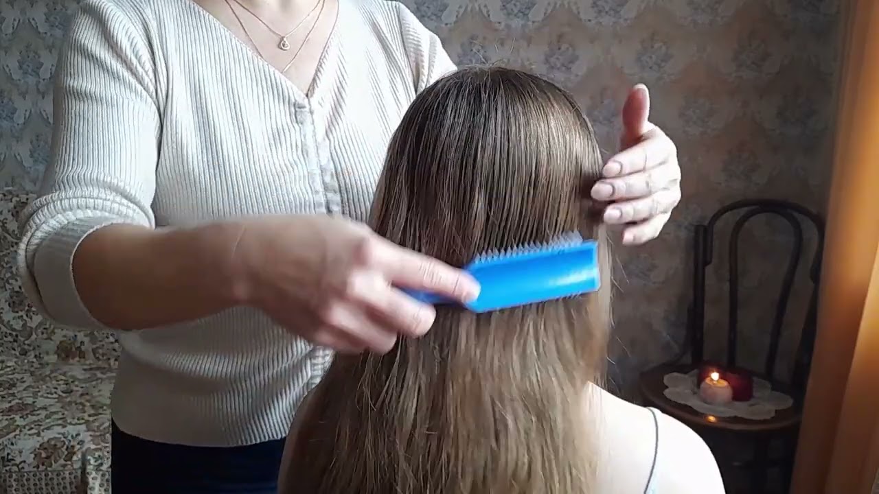 ASMR * Hair Play * Brushing * The Best  Moments  * Coffeegirl