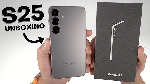 Samsung Galaxy S25 - Unboxing & First Impressions!