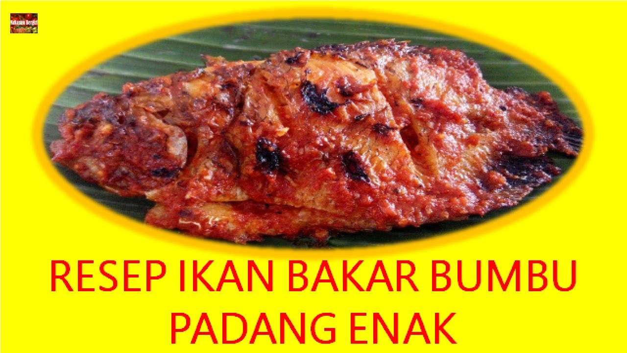 Resep Ikan Bakar Bumbu Padang Enak - YouTube