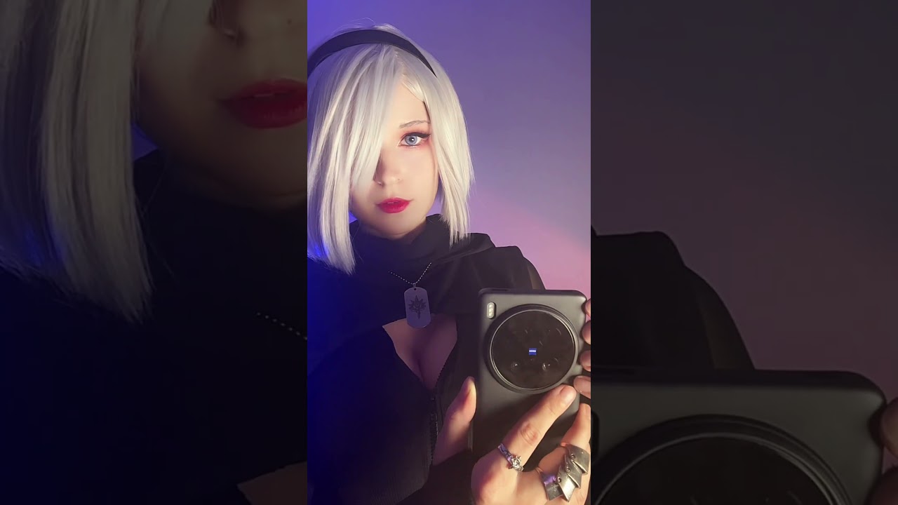 Gotcha 😊 what were you waiting for? 🤨 #cosplay #animegameycosplay #dance #2b #cosplayer