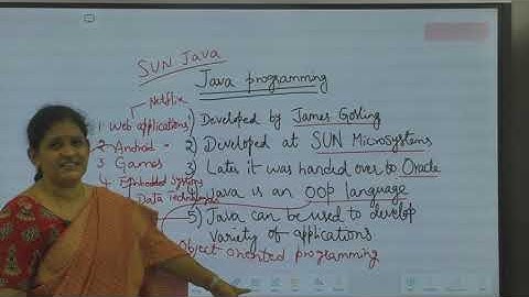 Unit 1 || Java Introduction || Datatypes in java || Variables in Java || Chandrakala Kuruba