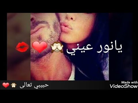 اجمل حالات واتس اب رومنسيه صوت تامر حسني اغنية يانور عيني