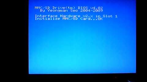 MMC/SD versão 2.2 em MSX TURBO-R