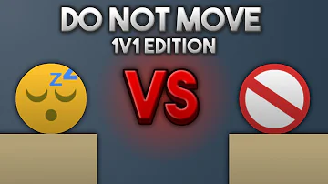 Bonk.io - Do Not Move! 1V1 EDITION - 😴 VS 🚫