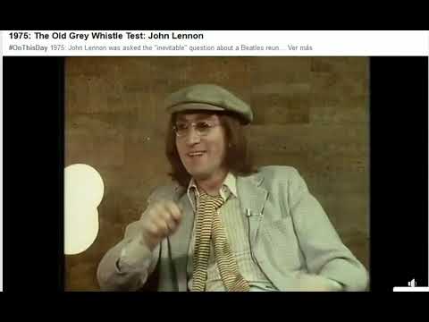 1975: The Old Grey Whistle Test: John Lennon