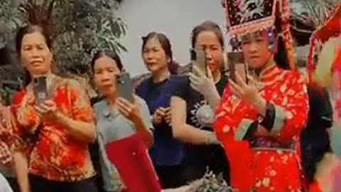 Lẩu then tăng chức then Hải Nam, rất hay và ý nghĩa, lễ khai booc, lễ trưa 16/2/2024 ÂL