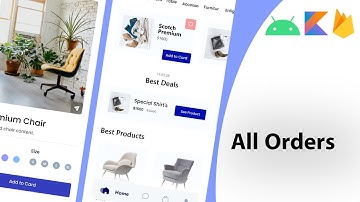 #32 Modern android ecommerce app | Get All Orders