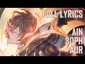 [English/Japanese Lyrics] Ain Soph Aur  ~ Granblue Fantasy