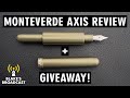 Monteverde Axis Pocket Fountain Pen Review and Giveaway @WastedPaper
