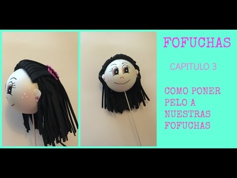 participar máscara reloj Cómo poner pelo a nuestras fofuchas. Curso de fofuchas capitulo 3. - YouTube