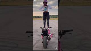Crazy bike 😅 #moto #motorcycle #rider #stunt #kawasaki #dafymoto
