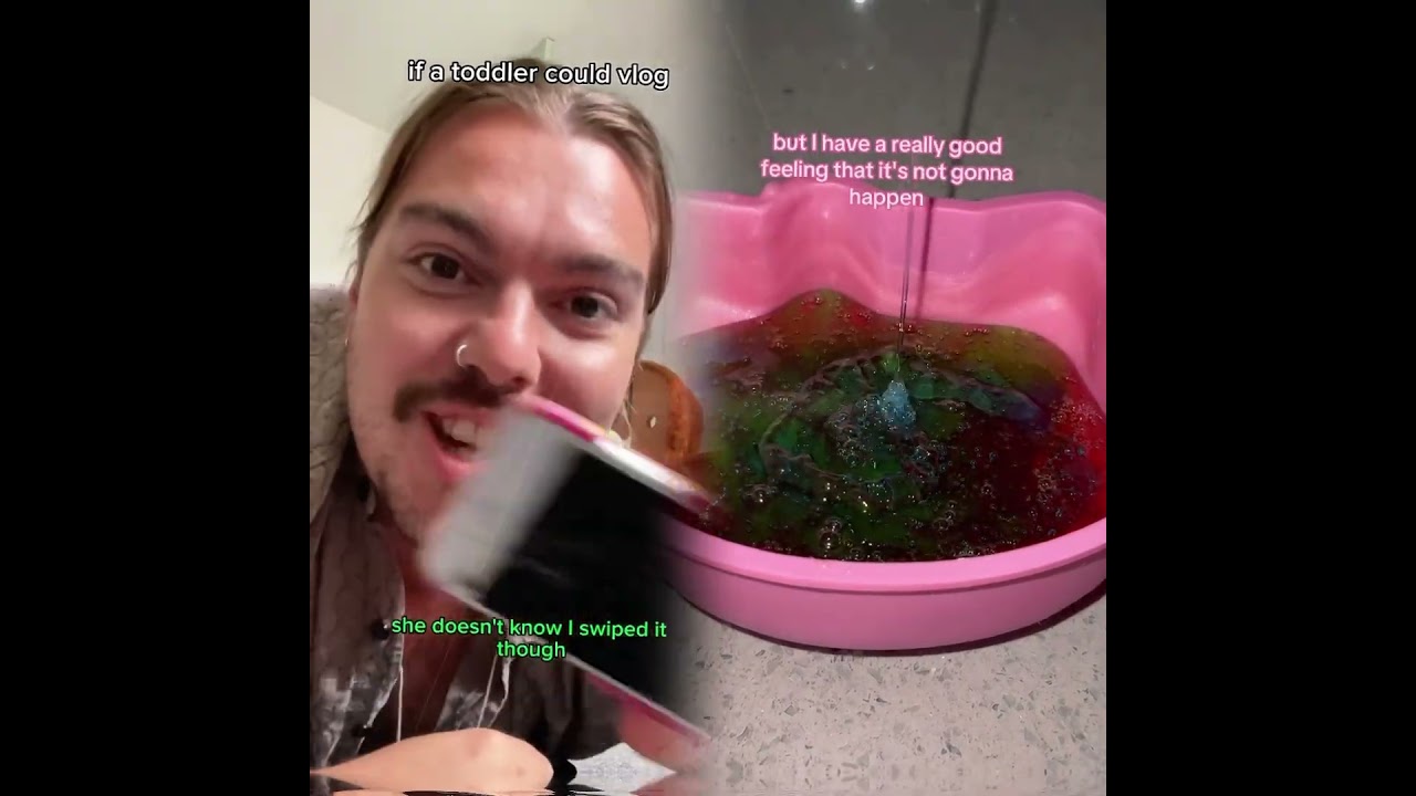 если бы мой малыш мог вести видеоблог 