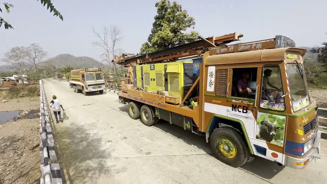 Borewell drilling From Village | 600 Feet Depth 1Hp Water Journey | Maa Chandi Borewell Machine