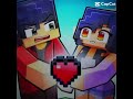 Aphmau And Aaron Full Heart To Half Heart Aphmauminecraft Minecraft Aphmau 