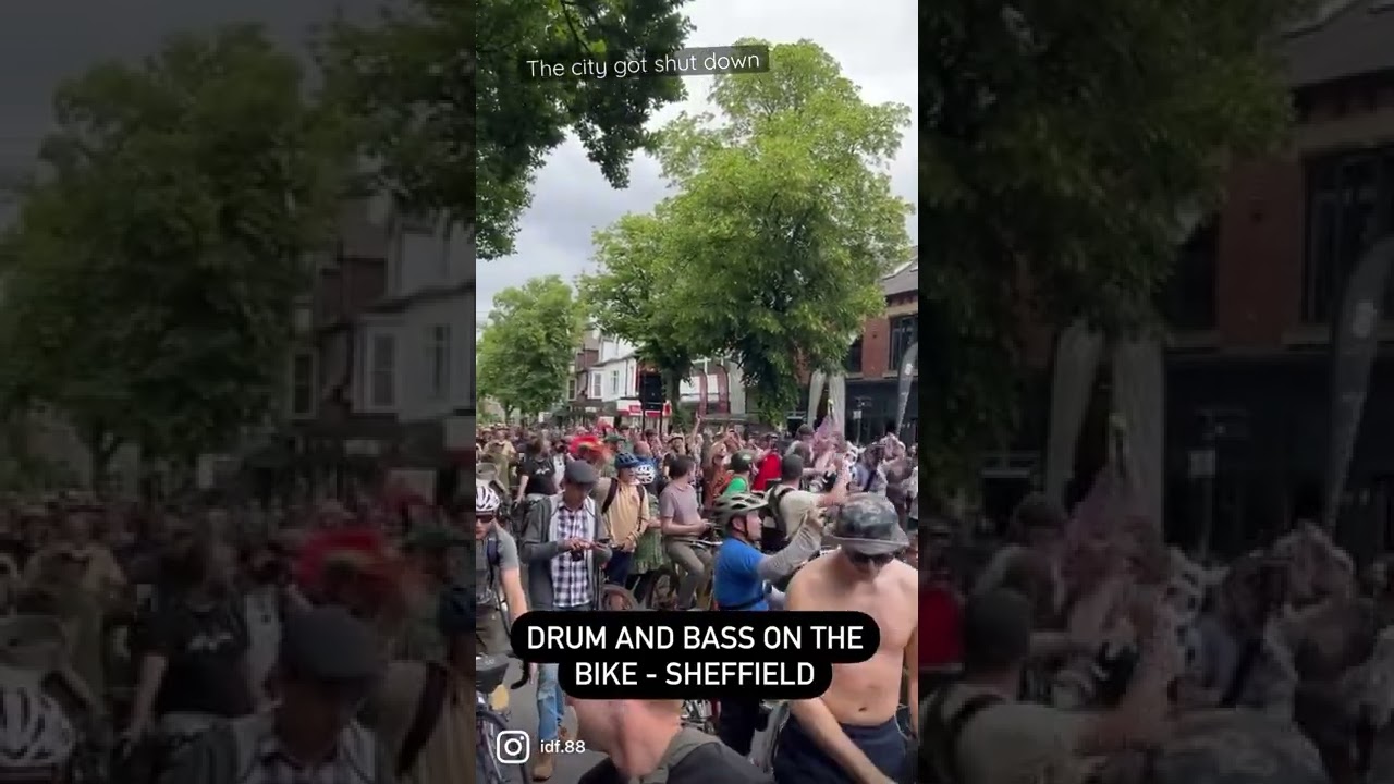 Dom Whiting’s movement is getting HUGE 🥁🚲 DRUM AND BASS ON THE BIKE
