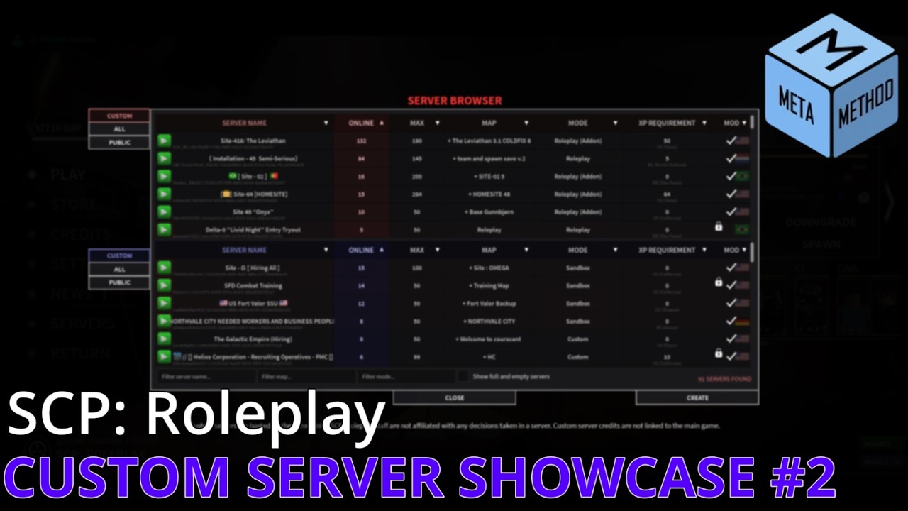 SCP: Roleplay | Custom Server Showcase #2 - YouTube