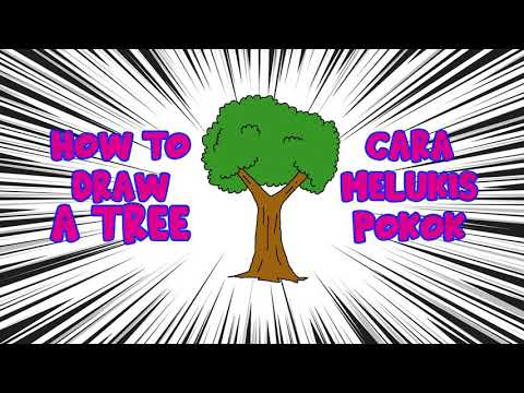 Video: Cara Melukis Pokok Yang Indah