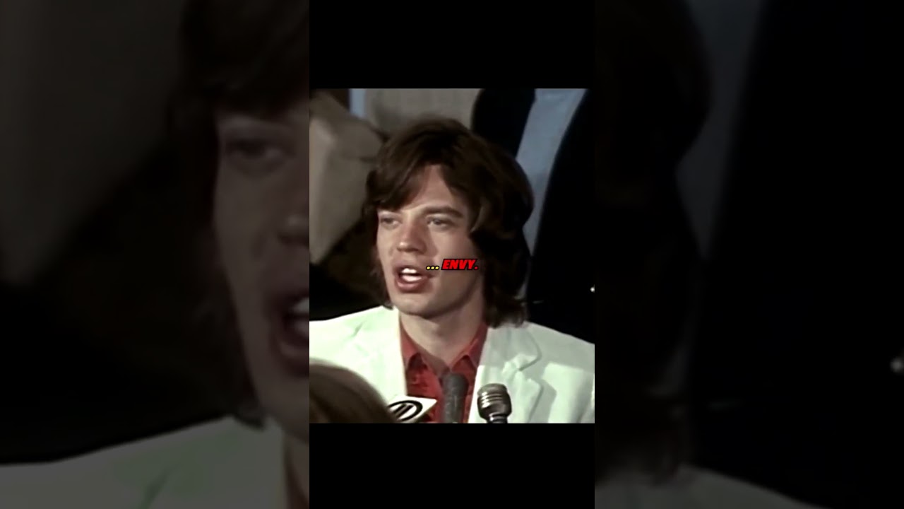 Mick Jagger talks about The Beatles in 1969 #shorts