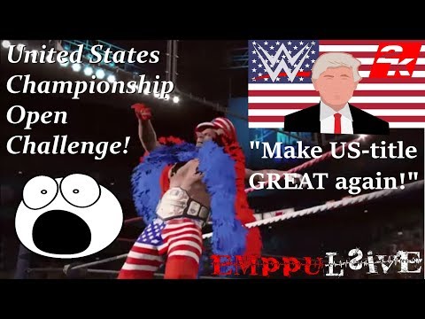 US-Title OPEN CHALLENGE! - WWE 2K17 ep. 14
