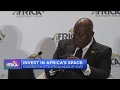 Africa Investment Forum: Invest in Africa’s space