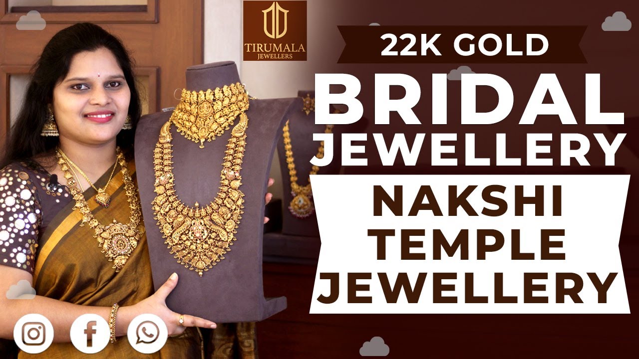 Exclusive Bridal Nakshi jewellery | Bridal Jewellery | Temple Jewellery | Telangana Pilla | Nakshi
