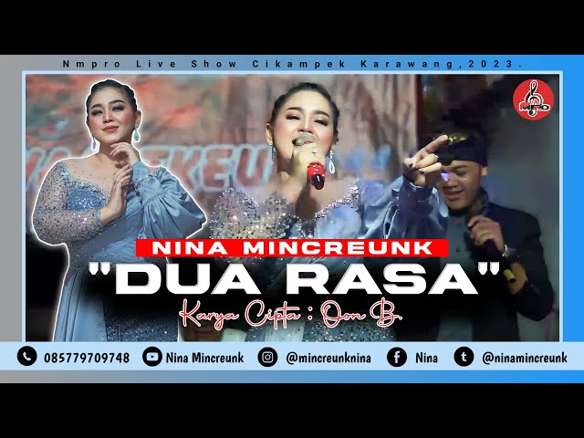 NINA MINCREUNK u0026 ALL ARTIST NMPRO || DUA RASA (RAFLY SUNANDAR) || LIVE SHOW KARAWANG class=