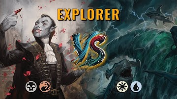 MTG Explorer - Rakdos Midrange by Warped Concept VS Azorius Control by 12ed12um