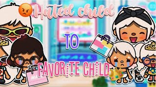 Hated Child 😡 To Favorite Child 👑 |Toca Boca Life World Story Roleplay |*WITH VOICE* | NOT MINE ‼️